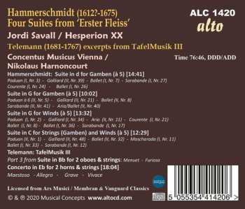 CD Nikolaus Harnoncourt: German Baroque: From Hammerschmidt To Telemann