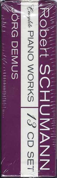 13CD/Doos Robert Schumann: Complete Piano Works