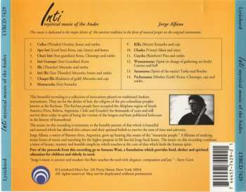 CD Jorge Alfano: Inti (Mystical Music Of The Andes)