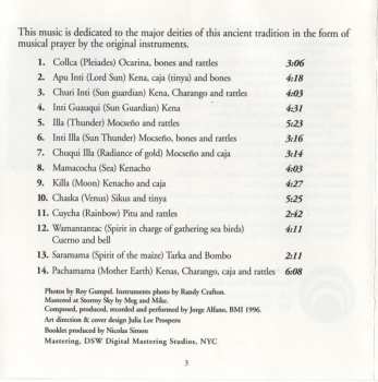 CD Jorge Alfano: Inti (Mystical Music Of The Andes)