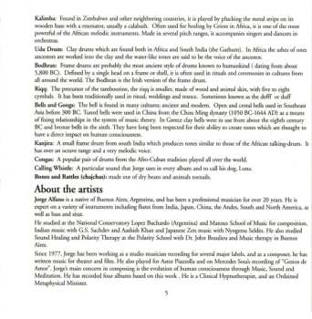 CD Jorge Alfano: One Heart