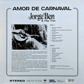 LP Jorge Ben: Amor De Carnaval
