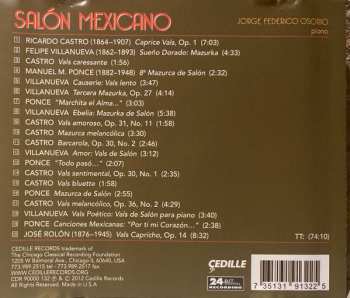 CD Jorge Federico Osorio: Salon Mexicano