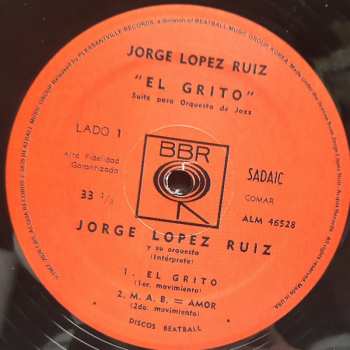 LP Jorge López Ruiz: El Grito (Suite Para Orquesta De Jazz) LTD