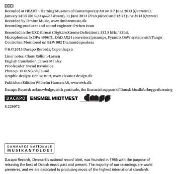 CD Ensemble MidtVest: Chamber Music
