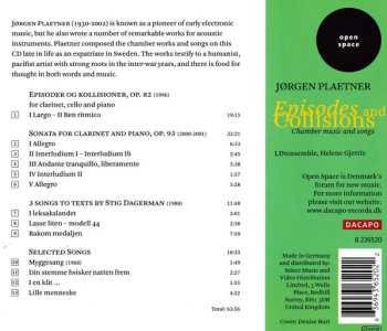 CD LINensemble: Episodes And Collisions: Chamber Music And Songs