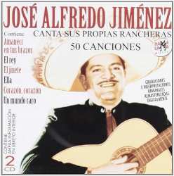2CD José Alfredo Jiménez: Canta Sus Propias Rancheras "50 Canciones"