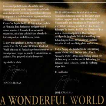 CD José Carreras: What A Wonderful World