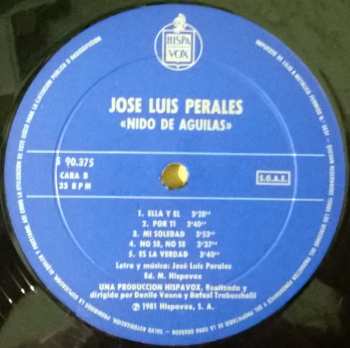 LP José Luis Perales: Nido De Águilas
