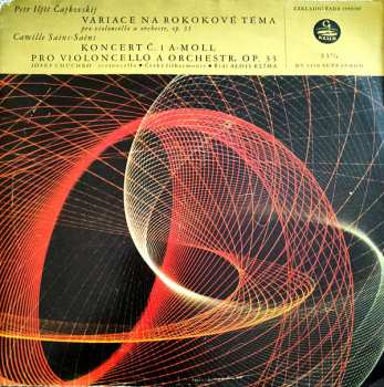 LP The Czech Philharmonic Orchestra: Variace Na Rokokové Téma / Koncert Č. 1 A-Moll Pro Violoncello A Orchestr, Op. 33