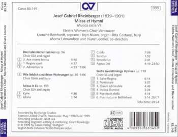 CD Josef Rheinberger: Missa Et Hymni / Musica Sacra VI