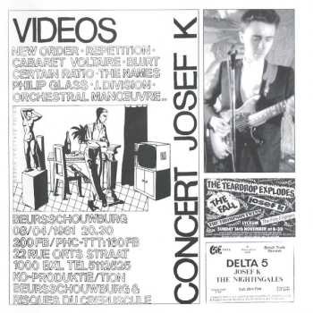 CD Josef K: Crazy To Exist (Live)