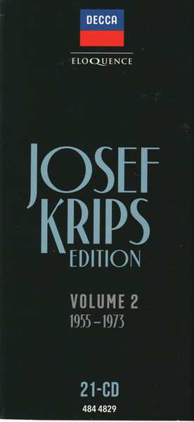 21CD/Doos Josef Krips: Josef Krips Edition Volume 2 / 1955-1973