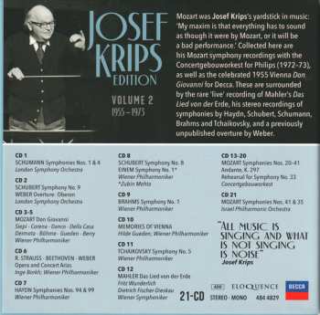 21CD/Doos Josef Krips: Josef Krips Edition Volume 2 / 1955-1973