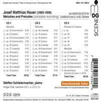 3CD/Doos Steffen Schleiermacher: Melodies And Preludes For Well-Tempered Instruments (Complete Recording)