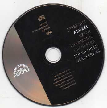 CD The Czech Philharmonic Orchestra: Asrael