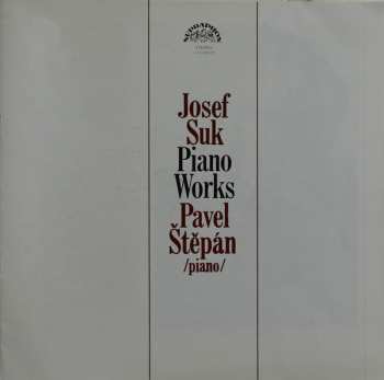2LP/Doos Josef Suk: Piano Works