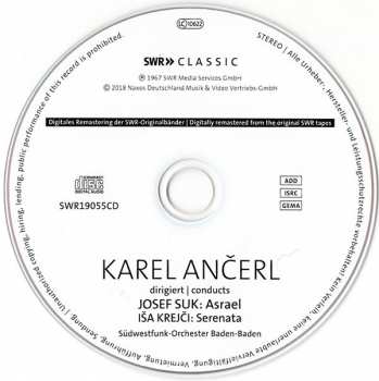 CD Josef Suk: Asrael / Serenata