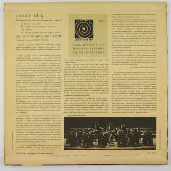 LP Josef Suk: Serenáda Pro Smyčce Es Dur
