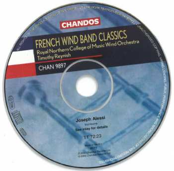 CD Royal Northern College Of Music Wind Orchestra: French Wind Band Classics