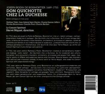 CD Hervé Niquet: Don Quichotte Chez La Duchesse