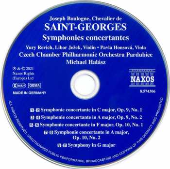 CD The Czech Philharmonic Chamber Orchestra: Symphonies Concertantes