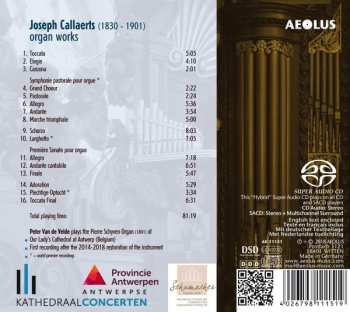 SACD Joseph Callaerts: Organ Works
