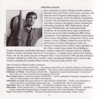 CD Joseph Canteloube: Music For Violin And Piano
