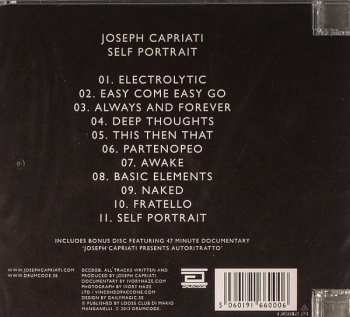 CD/DVD Joseph Capriati: Self Portrait