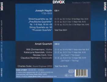 2CD Joseph Haydn: String Quartets Op. 50 Complete (The Dream : The Frog)  