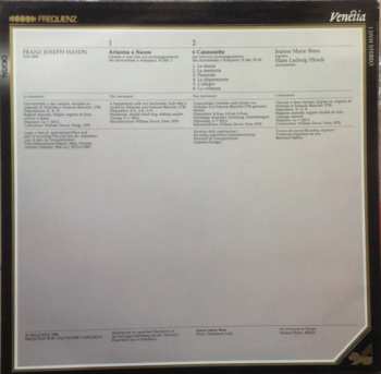 LP Joseph Haydn: Arianna A Naxos • Canzonette