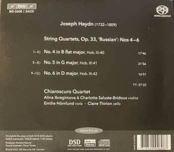 SACD Joseph Haydn: String Quartets Op 33/4-6