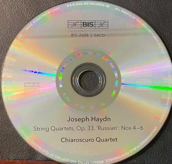 SACD Joseph Haydn: String Quartets Op 33/4-6