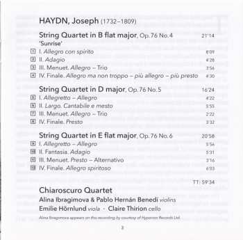 SACD Joseph Haydn: String Quartets Op.76 | 4-6