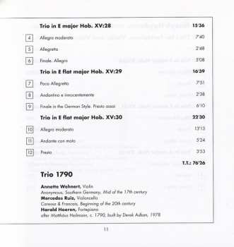 9CD/Doos Joseph Haydn: Complete Piano Trios