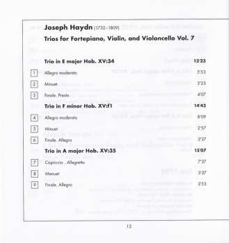 9CD/Doos Joseph Haydn: Complete Piano Trios