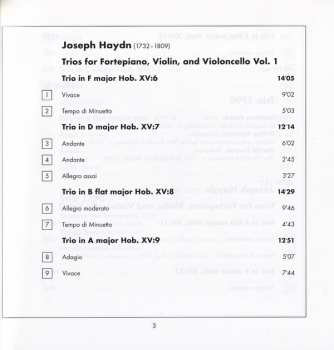 9CD/Doos Joseph Haydn: Complete Piano Trios