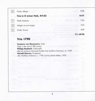 9CD/Doos Joseph Haydn: Complete Piano Trios