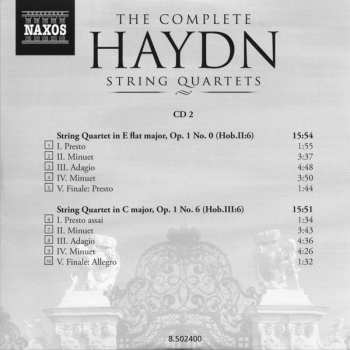 25CD/Doos Joseph Haydn: The Complete String Quartets