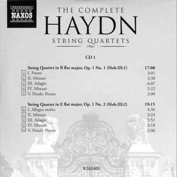 25CD/Doos Joseph Haydn: The Complete String Quartets