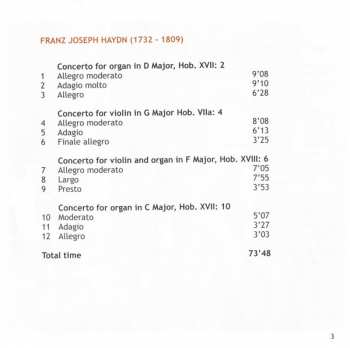 CD Joseph Haydn: Concertos