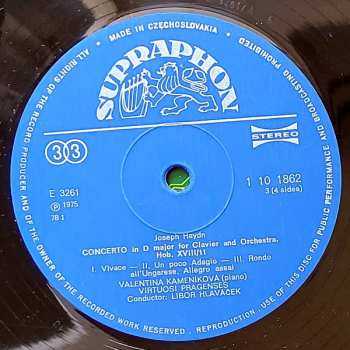 2LP Joseph Haydn: Concertos For Clavier And Orchestra (2xLP) (80 1)