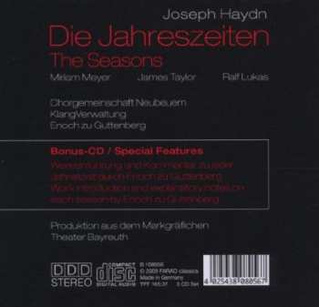 3CD Joseph Haydn: Die Jahreszeiten / The Seasons