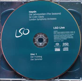2SACD The London Symphony Orchestra: Die Jahrezeiten (The Seasons)