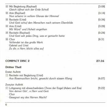 2CD Joseph Haydn: Die Schöpfung = The Creation