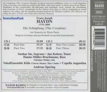 2CD Joseph Haydn: Die Schöpfung (The Creation)