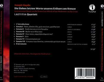 CD Joseph Haydn: Die Sieben Letzten Worte Unseres Erlösers Am Kreuze