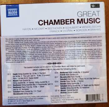 10CD/Doos Antonín Dvořák: Great Chamber Music