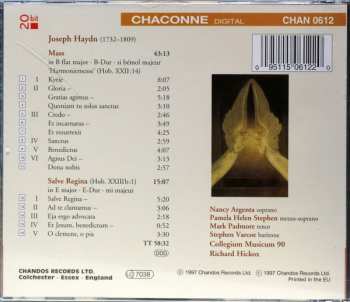 CD Joseph Haydn: Harmoniemesse / Salve Regina In E