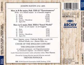 CD Joseph Haydn: Missa Sancti Nicolai - Theresienmesse